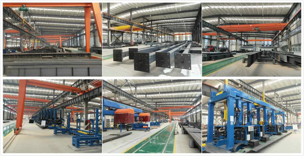 Industry Prefabricated Prefab Fabricated Modular Modern Workshop Warehouse Greenhouse Building Design Galvanized Light Metal Steel Frame Construction Structure