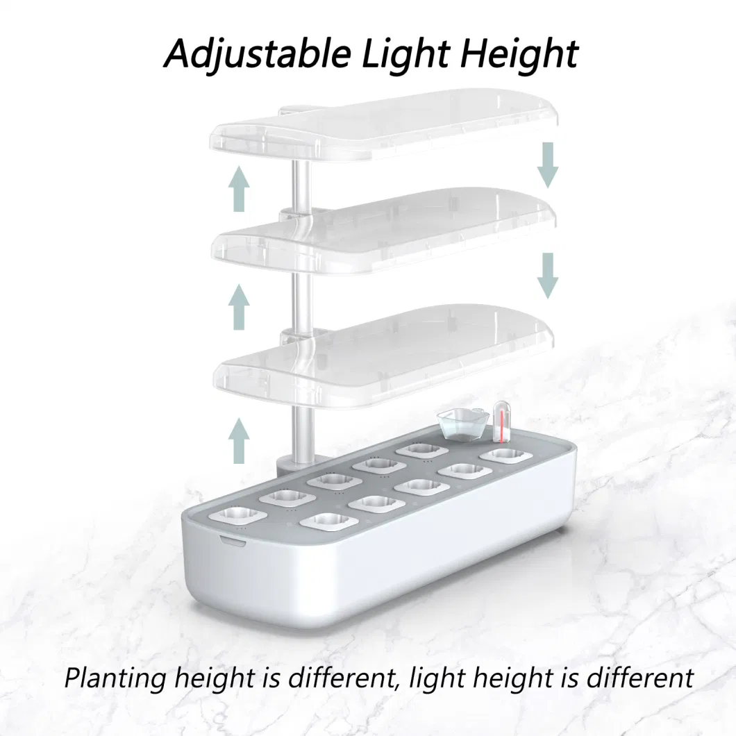 LED Spectrum Family Plant Vegetable Growth Intelligent Hydroponic Planting Hydroponic Planter System