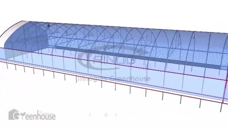 Trinog 온실 허브 온실 수경재배 시스템을 갖춘 자동 정전 차광 스크린 시스템